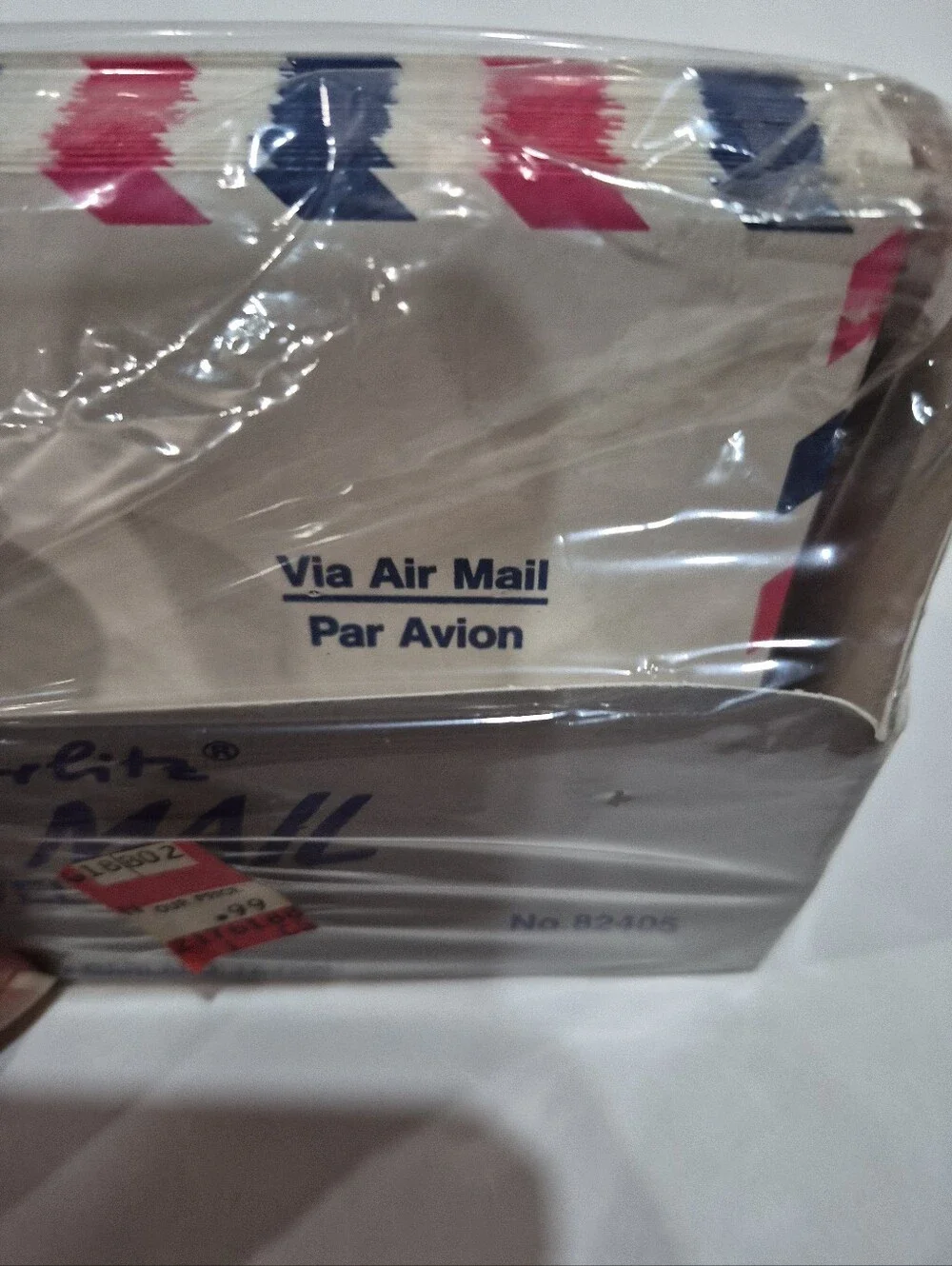 Vintage Herlitz Air Mail Envelopes Lot Of 26 New Oldstock Iconic Red & Blue